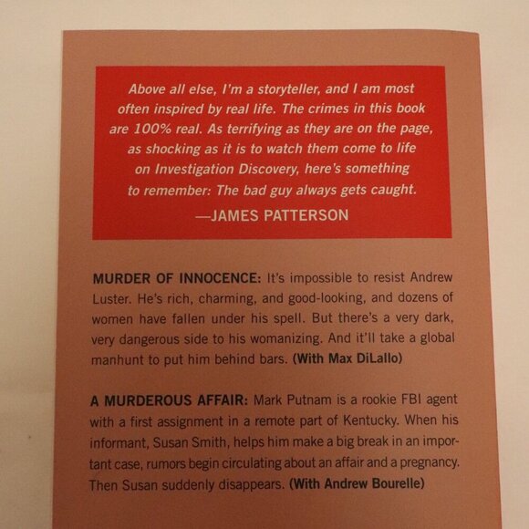 Murder of Innocence by James Patterson | True Crime | Fiction | Paperback - Picture 3 of 3